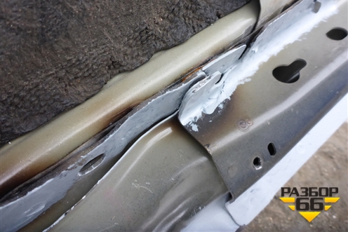 Крыша не под люк (5ти дверный кузов) для Opel Corsa D с 2006-2014г (Корса Д)