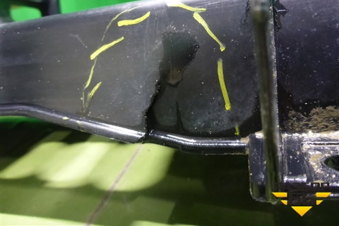 Панель передняя (дизель) (64101S1000) для Hyundai Santa Fe с 2018-2024г (Санта Фе)