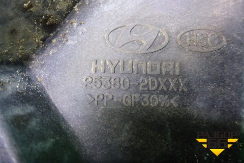 Вентилятор охлаждения радиатора (253862D000) для Hyundai Elantra 3 (XD) с 2000-2010г (Элантра)