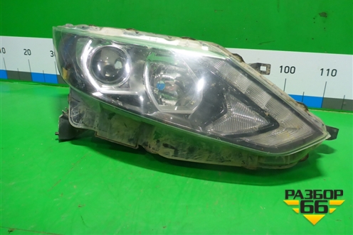 Фара правая (до 2019г галоген) (260104EH0A) для Nissan Qashqai (J11E) с 2013г (Кашкай)