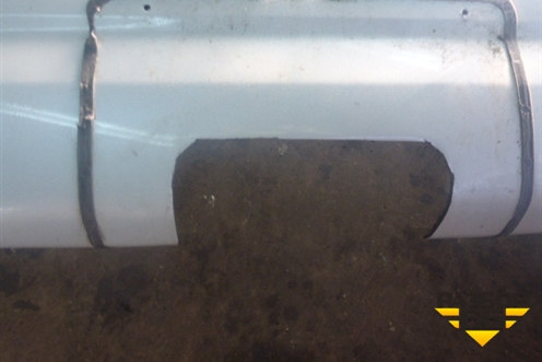 Бампер задний (до 2017г под парктроник) (5215960500) для Toyota Land Cruiser Prado(150) с 2009г (Ленд Крузер Прадо)