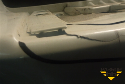 Бампер задний (до 2017г под парктроник) (5215960500) для Toyota Land Cruiser Prado(150) с 2009г (Ленд Крузер Прадо)