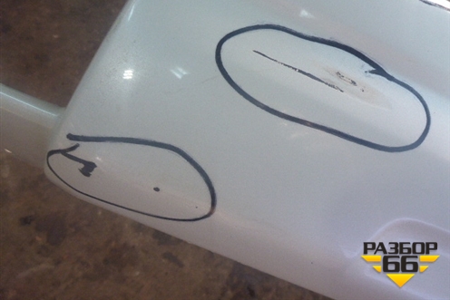 Бампер задний (до 2017г под парктроник) (5215960500) для Toyota Land Cruiser Prado(150) с 2009г (Ленд Крузер Прадо)