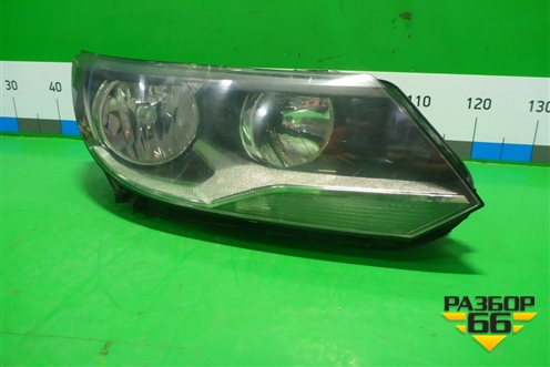 Фара правая (галоген) (5N1941006B) для Volkswagen Tiguan с 2011-2016г (Тигуан)