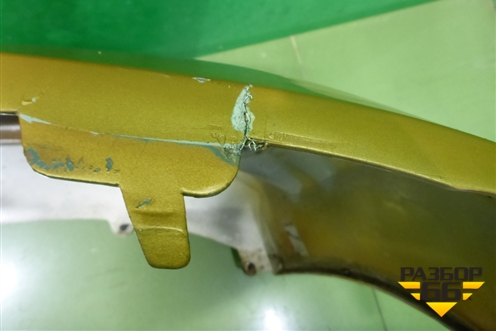 Бампер задний (9649690177) для Peugeot 207 с 2006-2015г