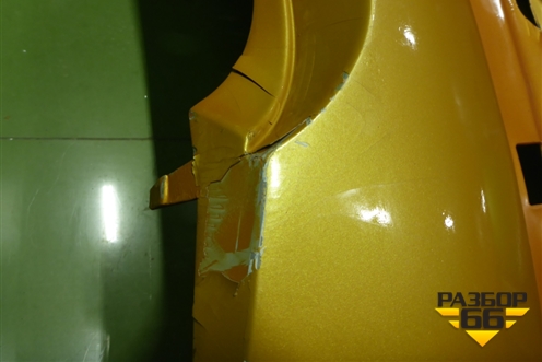 Бампер задний (9649690177) для Peugeot 207 с 2006-2015г