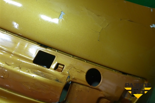 Бампер задний (9649690177) для Peugeot 207 с 2006-2015г