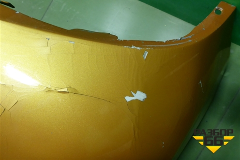 Бампер задний (9649690177) для Peugeot 207 с 2006-2015г