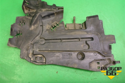 Дефлектор радиатора правый (9680057280) для Peugeot 207 с 2006-2015г