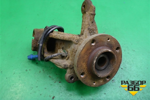 Кулак поворотный передний левый для Peugeot 207 с 2006-2015г