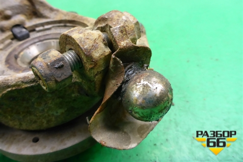 Кулак поворотный передний левый для Peugeot 207 с 2006-2015г