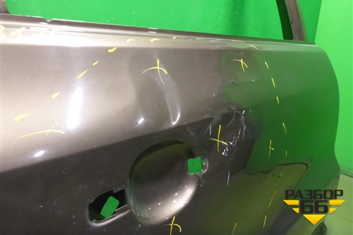 Дверь задняя правая (5N0833312B) для Volkswagen Tiguan с 2011-2016г (Тигуан)