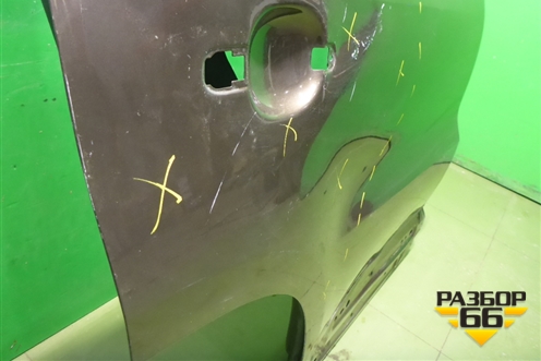 Дверь задняя правая (5N0833312B) для Volkswagen Tiguan с 2011-2016г (Тигуан)