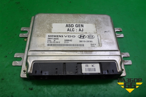 Блок управления двигателем (1.5л A5D) (391102X161) для Kia Rio с 1999-2005г (Рио 1)