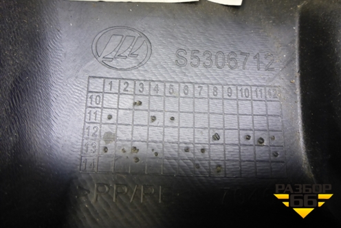 Кожух рулевой колонки (S5306712) для Lifan X60 с 2011г (Х60)