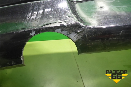 Бампер задний (до 2018г) (850220725R) для Renault Logan II с 2012г (Логан)