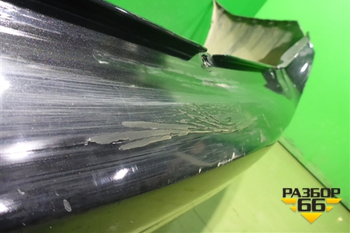 Бампер задний (до 2018г) (850220725R) для Renault Logan II с 2012г (Логан)