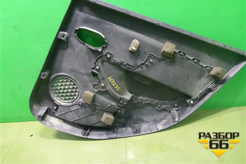 Обшивка двери задней левой под механику (829A14962R) для Renault Logan II с 2012г (Логан)