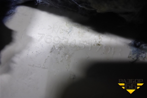 Обшивка стойки задняя верхняя правая (769345179R) для Renault Logan II с 2012г (Логан)