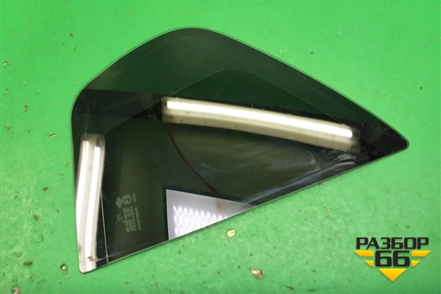 Стекло двери задней правой форточка для Renault Logan II с 2012г (Логан)