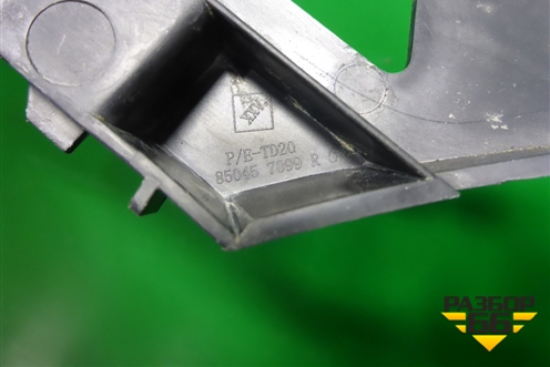 Кронштейн заднего бампера левый (850457099R) для Renault Logan II с 2012г (Логан)