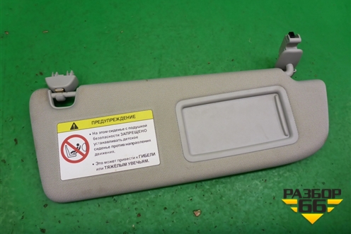 Козырёк солнцезащитный правый для Audi A6 (C7) с 2011-2018г (А6)