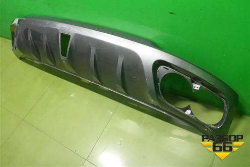 Юбка заднего бампера (2804102CR01) для Changan UNI-K с 2020г (Юни К)