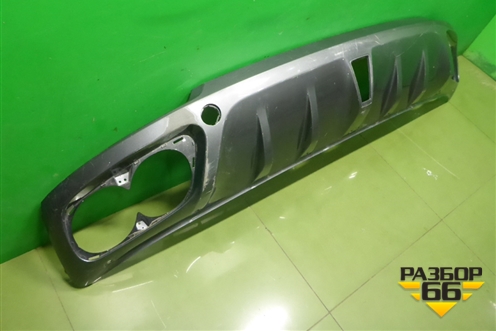 Юбка заднего бампера (2804102CR01) для Changan UNI-K с 2020г (Юни К)