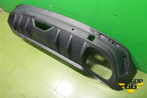 Бампер задний нижняя часть (до 2023г под парктроник) (6600124614) для Geely Coolray с 2019-2025г (Кулрей)