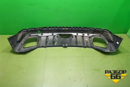 Бампер задний нижняя часть (до 2023г под парктроник) (6600124614) для Geely Coolray с 2019-2025г (Кулрей)