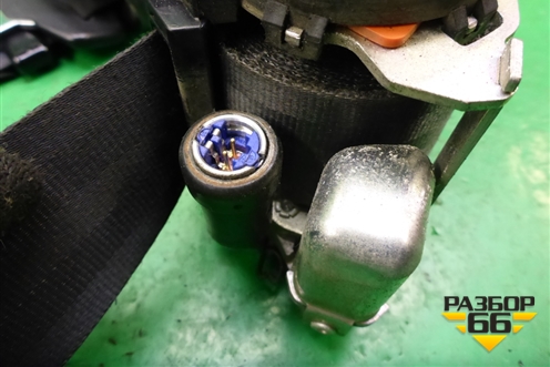 Ремень безопасности передний левый с пиропатроном для Citroen C-Elysee с 2013г (С Элизе)