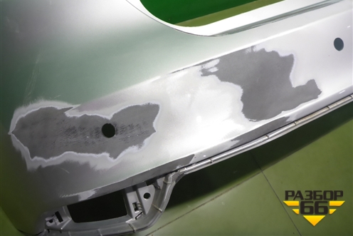 Бампер задний (после 2015г хэтчбек под парктроник) (F1EB17906A) для Ford Focus 3 с 2011г (Фокус)