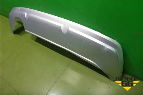 Юбка заднего бампера (после 2014г) (5L6807835D) для Skoda Yeti с 2009г (Етти)