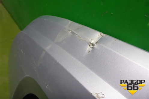 Юбка заднего бампера (после 2014г) (5L6807835D) для Skoda Yeti с 2009г (Етти)