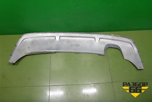 Юбка заднего бампера (после 2014г) (5L6807835D) для Skoda Yeti с 2009г (Етти)