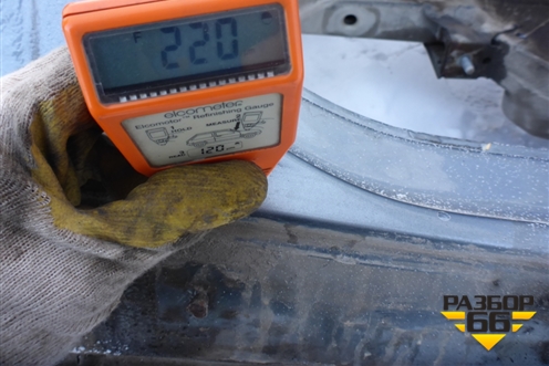 Порог со стойкой правый для VAZ Chevrolet Niva/Нива с 2002-2020г