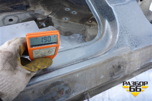 Порог со стойкой правый для VAZ Chevrolet Niva/Нива с 2002-2020г