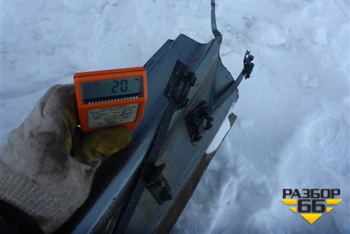 Порог со стойкой правый для VAZ Chevrolet Niva/Нива с 2002-2020г