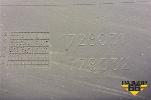 Накладка на щиток приборов  (1728031) для Scania 5 R Series с 2004-2016г