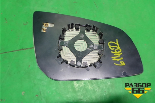 Стекло зеркала левого (с подогревом после 2021) для VAZ Largus/Ларгус с 2012-2024г