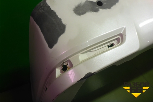 Бампер задний (под парктроник) (5215926720) для Toyota Hi Ace с 2019г (Хайс)