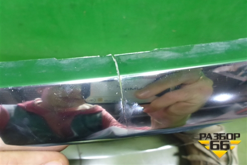 Накладка переднего бампера (A1668808540) для Mercedes Benz ML-Klass W166 c 2011г (МЛ)