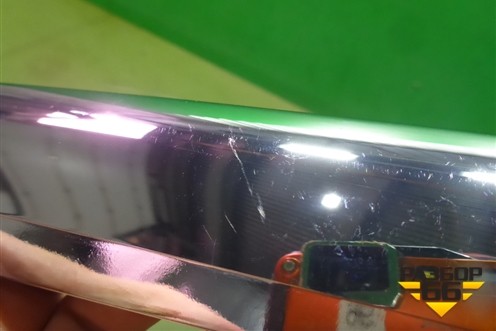 Накладка переднего бампера левая (после 2009г новая) (A1648847322) для Mercedes Benz GL-Klass X164 с 2006-2012г (ГЛ)