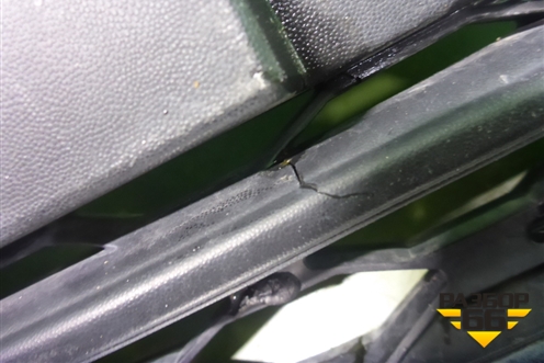 Решетка радиатора (до 2020г) (86351H5000) для Hyundai Solaris с 2017г (Солярис)