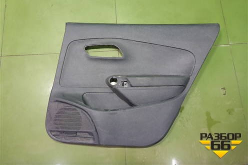 Обшивка двери задней правой под электрику (6RU867212C) для Volkswagen Polo (седан) с 2010г (Поло)