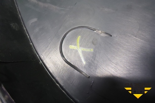 Обшивка двери задней правой под электрику (6RU867212C) для Volkswagen Polo (седан) с 2010г (Поло)