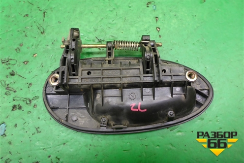 Ручка наружная двери задней левой (S216205120) для Chery QQ6(S21) с 2008г (Ку Ку 6)