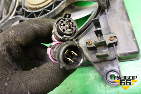 Вентилятор охлаждения радиатора (S211308010) для Chery QQ6(S21) с 2008г (Ку Ку 6)