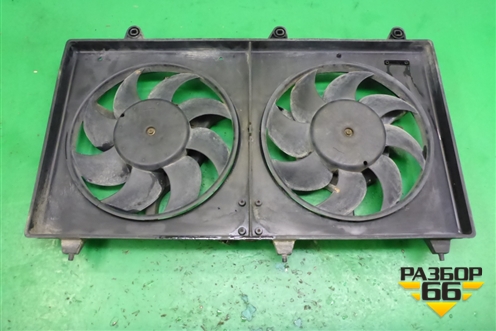 Вентилятор охлаждения радиатора (S211308010) для Chery QQ6(S21) с 2008г (Ку Ку 6)