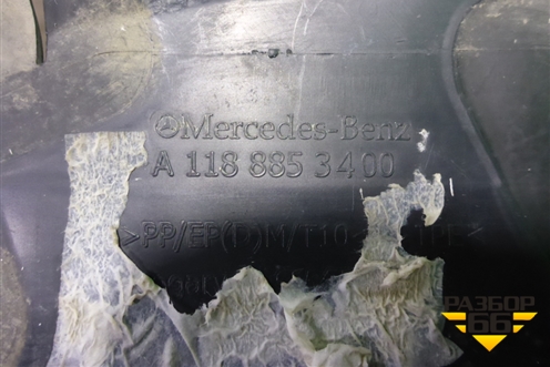 Дефлектор радиатора (A1188853400) для Mercedes Benz CLA C118 с 2019г (ЦЛА)